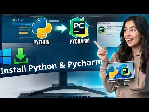 Python for Beginners: Install Python & PyCharm on Windows (Step-by-Step Guide 2026)