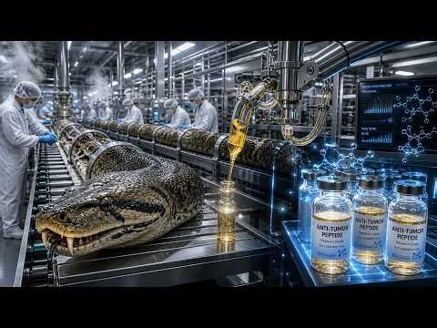 Inside the Modern Snake Venom Lab: How Deadly Venom Becomes Cancer Medicine (Full Process)