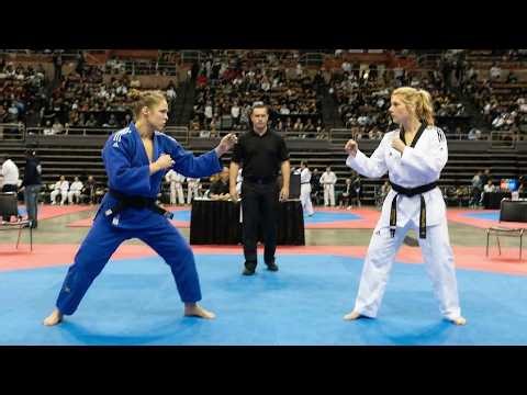 Ronda Rousey vs Katheryn Winnick — Olympic Judo vs Taekwondo