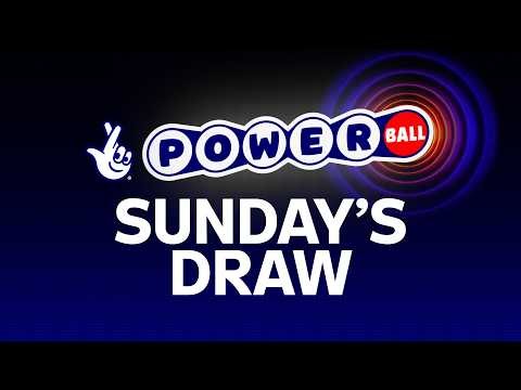 The National Lottery Powerball draw results from Sunday 13 September 2026