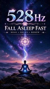Fall Asleep Fast 💜 528Hz Healing Frequency | Deep Relaxation