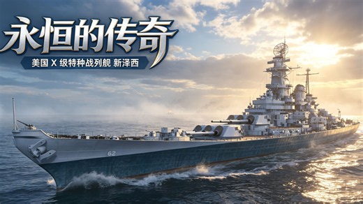 【WOWS新闻】永恒的传奇：美国X级特种战列舰新泽西正式加入游戏测试！还有 15.8版本开始测试的欧洲银币巡洋线以及欧洲X级特种潜艇翔鹰的全内容介绍等