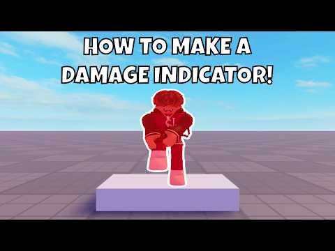 How To Make a Damage Indicator - Roblox Studio