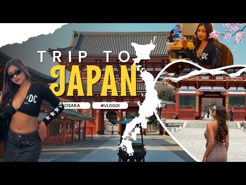 FIRST TIME EXPLORE OSAKA! 🇯🇵 Kota Jepang yang Selalu Aku Pengen Kunjungi 😍 | Japan Vlog