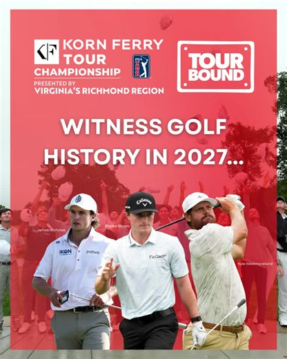 The 2027 Korn Ferry Tour Championship is coming back to The Federal Club! Witness golf history here in RVA! A new class of 40 Korn Ferry Tour players will walk away with their PGA Tour cards. 📍… | Korn Ferry Tour Championship