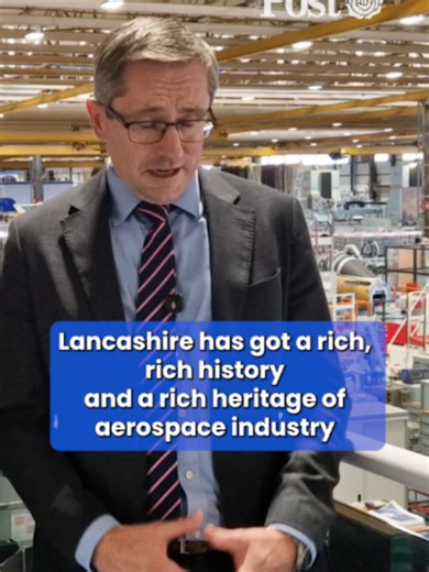 We spoke to Tony Godbold, FCAS Delivery Director at BAE, about the new combat aircraft being developed by BAE Systems in #Lancashire - which is due to complete final assembly at #Warton by the end of 2027 before beginning test flights in 2028. #BAESystems