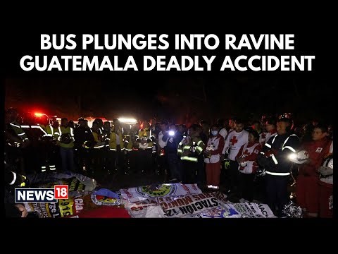 Multiple Casualties Reported After Bus Plunges Into Ravine on Guatemala’s Inter-American Highway |4K