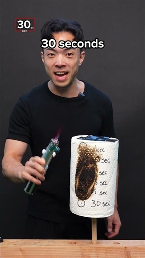 Lighter vs Paper Towel