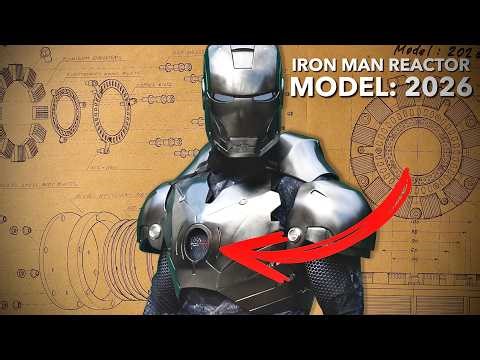 New Hydrogen Iron Man reactor. Model 2026: blueprints, design, conceptions. @ALEXLAB