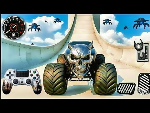 Grave Digger Monster Truck Mayhem 😱🔥 Extreme Stunts & Epic Crashes 2025 🚛💥