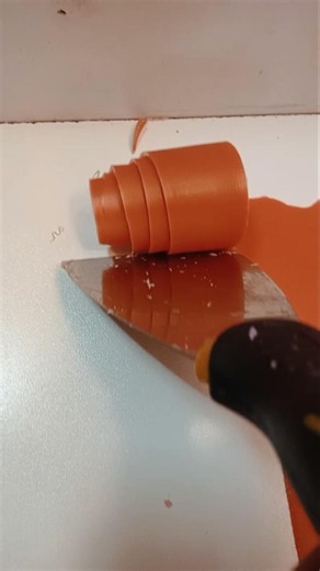 oddly satisfying asmr candle wax scraping #asmrshorts