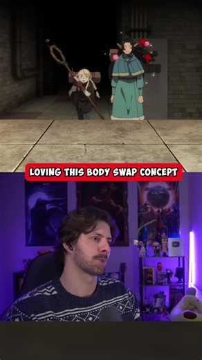 The body swap concept is so good! #deliciousindungeon #dungeonmeshi #anime #trendinganime #tiktokscaryhorrorcontest