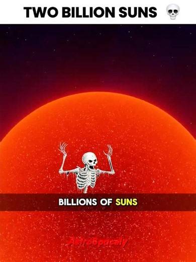 TWO BILLION SUNS! ☠️ #Space