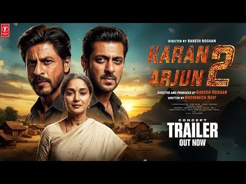 Karan Arjun 2 | Concept Trailer | Shah Rukh Khan | Salman Khan | Kajol D |Deepika Padukone | 2026