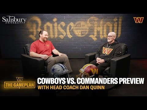 HC Dan Quinn Previews Cowboys vs. Commanders | Washington Commanders | The Gameplan | NFL