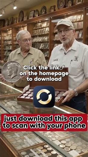 🪙 Scan with one click to check the value of your coin! 💰 #heribase #heritcoin#kennedyhalfdollar