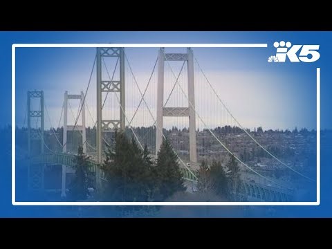 2 lanes of Tacoma Narrows Bridge closed for emergency repairs