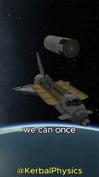 Using a space shuttle to send heavy cargo to orbit! #kerbalspaceprogram