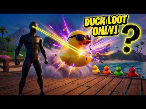 Can I Win With ONLY Duck Race Loot 🦆