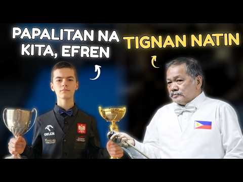 15 YEARS OLD na CHAMPION! Sinubukan ang mga MAGIC ni EFREN REYES! AKALA nila kakayanin na!