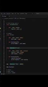Python super() Explained in 60 Seconds 🔥 | What Happens If You Skip super()? #hitcodear #coding
