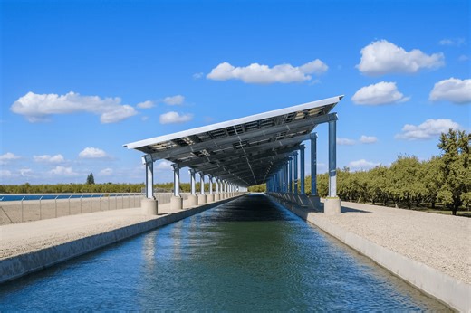 CA’s first solar-covered canal is finally complete, and it all started at UC Merced