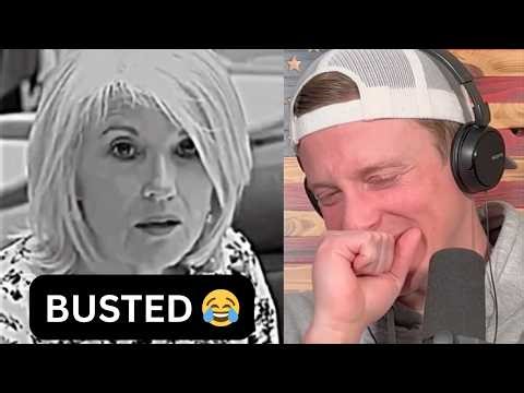 The Moment She Realized She Got Caught Lying…