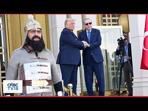 WATCH: President Trump Receives Official Guard of Honour with Turkish's Erdogan in Ankara | N18G