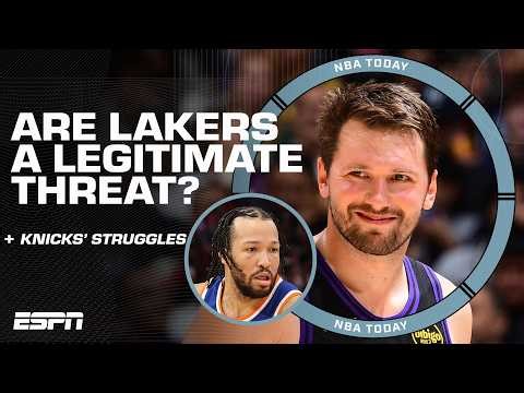 Can the Lakers sustain their success in the playoffs⁉️ + Growing concerns for the Knicks | NBA Today