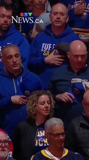 Buffalo Sabres fans sing 'O Canada' after singer's mic cuts out