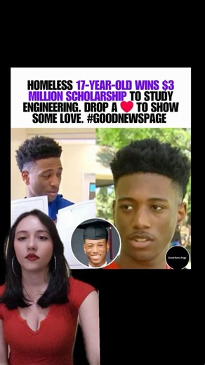 Homeless Teen Wins $3 Million Scholarship… His Story Is Unreal 😳
