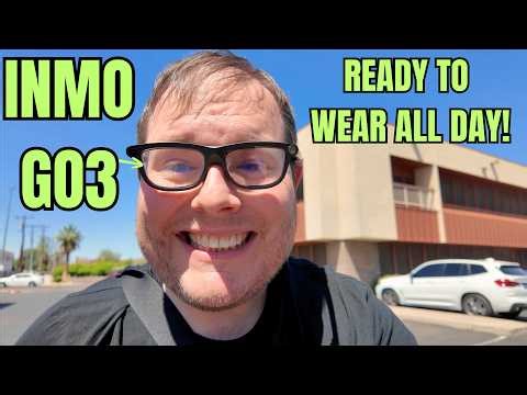 INMO GO3 - Smart AI Glasses that Look Good and Last All Day!