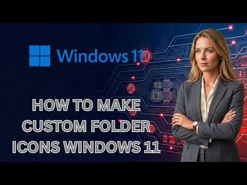 How to make custom folder icons windows 11 (Latest Update)