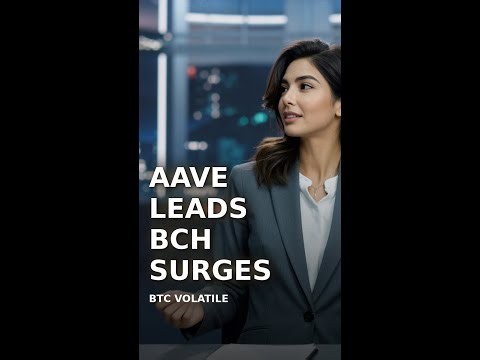 AAVE leads, BTC volatility cycle, BCH surges