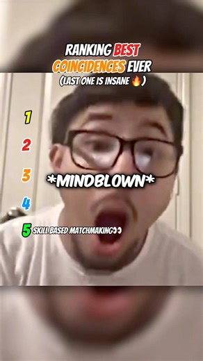 Ranking the BEST Coincidences Ever! 🤯 (Wait for #1) #shorts #funnymoments #funny #explore