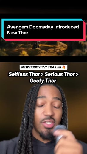 New Avenger’s Doomsday trailer introduced the best version of Thor yet. #avengersdoomsday #avengers #anime #manga