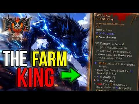 Diablo 4 The FASTEST SHRED DRUID BUILD FOR SEASON 12