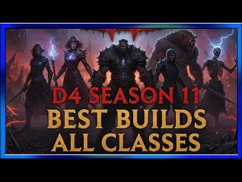 Diablo 4 Season 11 Best Builds All Classes (Highest Pit Pusher) Divine Intervention Diablo 4 Best