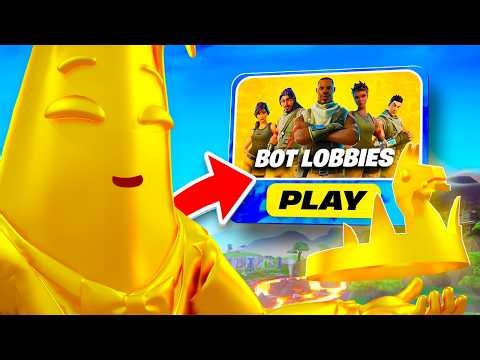 How To Get BOT LOBBIES in Fortnite OG! (ONLY METHOD THAT WORKS)