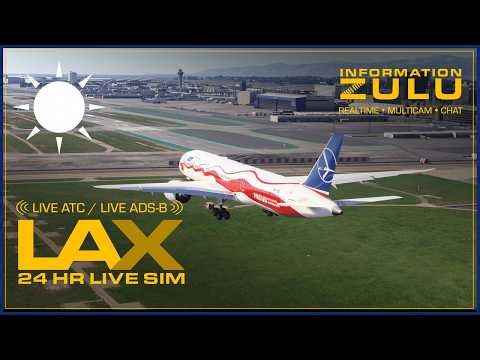 ✈️ LAX LIVE | Tuesday Oct 27 | Morning Arrivals | ADS-B + Real ATC | KLAX