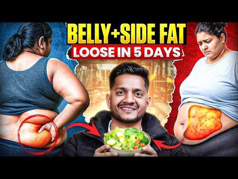 10 Day Side & Belly Fat Burn Challenge 🔥 | Yoga by Manmohan Yogi | #sidefat #bellyfat