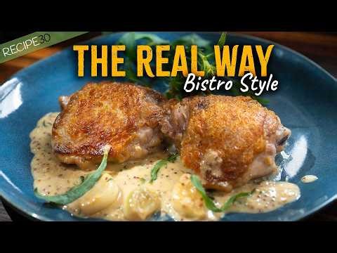 French Mustard Chicken Done Right
