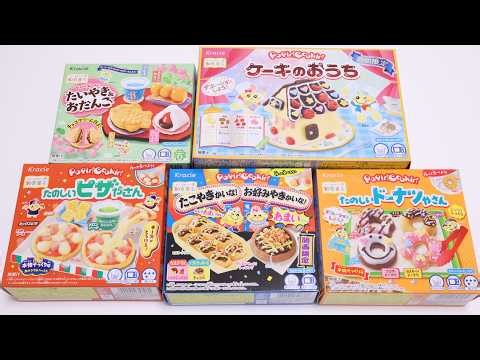 5 Popin Cookin Japanese Interesting DIY Candy Collection🍬 ASMR & Tutorial