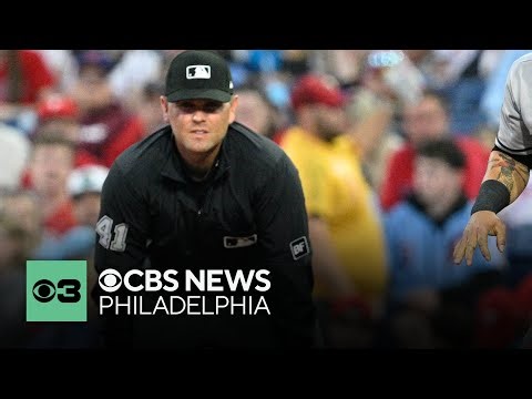 MLB umpire assaulted in Center City ahead of Phillies-Diamondbacks series