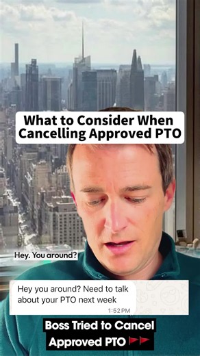 What To Do If Your Manager Tries To Change Approved PTO