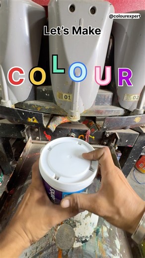 Colour Mixing Process #shorts #asianpaints
