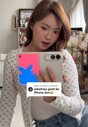 Replying to @weee akhirnya ganti iphone 13 jadi iphone duoo 🙏🏻😭 | iPhone 13