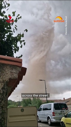 Tornado rips through southern France