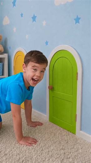 Color Door Surprise Game for Kids 🚪🌈 #shorts