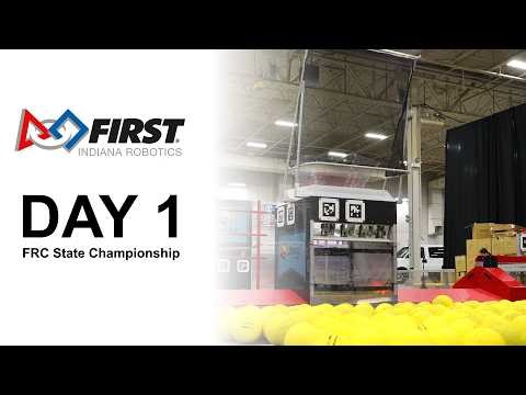 Broadcast Desk - FIRST Indiana Robotics FRC State Championship - Day 1